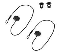 VNABIA Rear Trunk Shelf Parcel String Strap Compatible With Peugeot 107 2005-2014 Car Rear Interior Parcel Shelf String Strap Replace Automotive Accessories Oem 1K6863447A 2Pcs