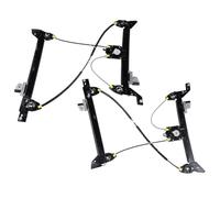 VNABIA Side Window Regulator Compatible with Megane II 2 EM for Cabrio for Coupe 1.5 DCi 1.6 1.9 2.0 2003-2009 Front Electric Window Regulator 8201010930 8201010931(1 Pair)