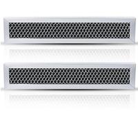 VNAF93 2-Pack WB02X11550 Microwave Filter Replacement For GE AVM CVM HMV HVM JNM Microwave Recirculating Charcoal FilteFor GE Microwave Filter, Hotpoint, Replaces 5304464577 PS8746150 WB02X28929