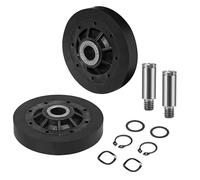 VNAPARTS RB170002 for speed queen Dryer Parts, Dryer Drum Support Rollers, Dryer Roller Kit for Some alliance speed queen Dryers, speed queen 510708 PD00042561 3447593 AP5186795 PS12220620