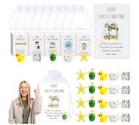 VNDGEOUH Employee Appreciation Gifts, Funny Resin Animals with Thank You Cards, Teacher Appreciation Cards with Envelopes, Cute Thank You Notes for Kids Student(5pcs)