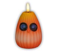 VNDGEOUH Playful Owl Led Night Light Decor, Battery Operated Halloween Night Lights, Cute Pumpkin Owl Shaped Night Light, for Bedroom, Living Room,Party,Bar(Style D)