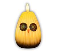 VNDGEOUH Playful Owl Led Night Light Decor, Battery Operated Halloween Night Lights, Cute Pumpkin Owl Shaped Night Light, for Bedroom, Living Room,Party,Bar(Style B)