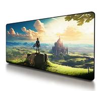 VNDL Gaming Mouse Pad XXL Extra Large Extended Non Slip - Anime Design, Microfiber & Rubber, 31.5 x 15.7 in