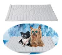 VNDUIFH Chillpup Cooling Mat,Cooling Mat for Dogs, Dogs Summer Ice Pad, Pet Bed Mat (A,X-Large)