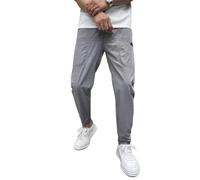 VNDUIFH Gincci Men's Stretch Multi-Pocket Skinny Cargo Pants,Men's Casual Pencil Pants, Lightweight Travel Pants (D,38)