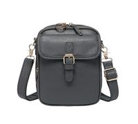 VNDUIFH Urvashi Crossbody Anti Theft Leather Bag,Retro Double-Layer Large Capacity Mini Crossbody Bags,Vintage Messenger Bag (C)