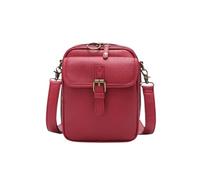 VNDUIFH Urvashi Crossbody Anti Theft Leather Bag,Retro Double-Layer Large Capacity Mini Crossbody Bags,Vintage Messenger Bag (J)