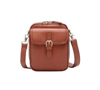 VNDUIFH Urvashi Crossbody Anti Theft Leather Bag,Retro Double-Layer Large Capacity Mini Crossbody Bags,Vintage Messenger Bag (E)