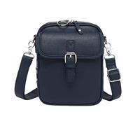 VNDUIFH Urvashi Crossbody Anti Theft Leather Bag,Retro Double-Layer Large Capacity Mini Crossbody Bags,Vintage Messenger Bag (F)