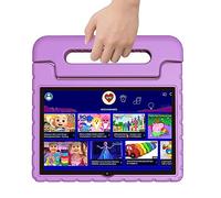 VNEIMQN Kids Tablet, 10 Inch Android 13, 4GB+64GB, Octa-Core, WiFi 6, Big Battery, Google Kids Space, Parental Control, 1280 * 800 HD Display Purple