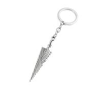 VNEWSCHI Anime Keyring Keychain Nail Sword Bone Nail Pendant Vintage Classic Backpack Cell Phone Accessories Men Jewelry Gift