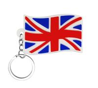 VNEWSCHI UK Flag Key Chain PVC Keyring Charms National Flag Key Chain Kids Toy Pendant Keychain Car Keyring Key Holder Keys Accessories Jewelry