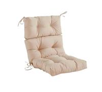 VNHGNHG 41 X 21 X 4 Patio Chair Cushions, Outdoor Seat/Back Chair Cushion Tufted Pillow, All Weather Replacement Outdoor Rocking Chair Cushions(Khaki,Waterproof)