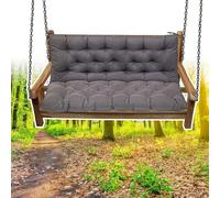 VNHGNHG Premium Water-Resistant Swing Replacement Cushion with 4" Thick Padding - Universal Fit For Outdoor Chairs, Benches, and Patio Swings
