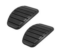 VNIDJGB 2 Pcs Black Car Pedal Covers, Non Slip Hard Car Clutch Brake Pedal Rubber Pad Covers, Wearing Sturdy Soft Cars Pedals Cover, for Most of Cars Automobile Accessories.(Black)