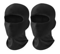 VNIDJGB 2 Pcs Kids Balaclava, Windproof Warmer Balaclava for Children, Lightweight Warmer Neck Balaclavas Kids, Face and Neck Cover Helmet for Universal Cycling, Skiing, Black and Grey