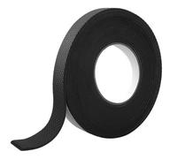 VNIDJGB Grip Tape,19mmx25m Heat Wiring Harness Rubber Tape,Self-Adhesive Fabric Insulating Rubber Grip Tapes,Enhanced Traction Safety Non Slip Tapes,for Table Legs,Cable Fixed,Handles (Black)