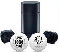 Vniqloo Golf Ball Stamp with Customizable Design - Waterproof Dual-Head Functionality for Line Drawing or Stamping, Golfball Markers