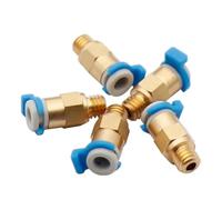 VNJUGF 1-10pcs Extruder One-touch Pneumatic Fittings Joint 4 * 2 Tube KJH 04M6 Clasp 1.75 Cr10 3 3D wanglan(2pcs)