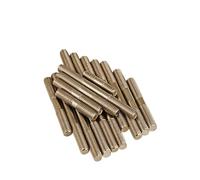 VNJUGF 10 Pcs/Lot Double End Stud Bolt M6 and M8*60/80/100/120-200MM Doublethread Thread Dowel Screw Ti Double GR2 wanglan(M8x40)
