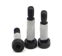 VNJUGF 1pc M5 M6 M8 M10 Dia=6 8 10 12mm Grade 12.9 Steel Hexagon Socket Cap Head Shoulder Roller Bearing Screw Bolt wanglan(70mm,M6 Shoulder Dia 8mm)