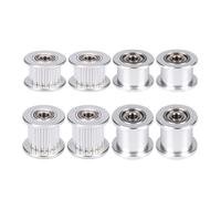 VNJUGF 2/4/6pcs GT2 Timing Pulley 16/20 Tooth Wheel Bore 3/5mm Aluminium Gear Teeth Width 6/10mm 3 CR10 Printer Reprap wanglan(4pcs,20T W6 B3 Without T)