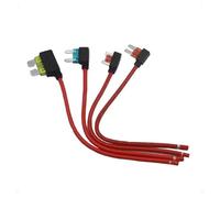 VNJUGF 【5-1PCS】 Micro Standard Car Fuse Holder 16AWG Add-a-Circuit TAP Adapter ATM APM Blade Fuse Extension Cord 5A 10A 15A 20A wanglan(Mini,3PCS_15A)
