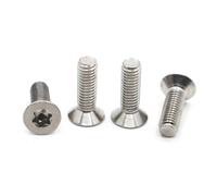 VNJUGF 5-50pcs M1.4 M1.6 M2 M2.5 M3 M4 M5 M6 M8 GB2673 A2-70 304 Stainless Steel Countersunk Flat Head Screw Bolt wanglan(50mm,M5 10pcs)