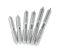 VNJUGF Double-Ended Pointed Screw/Furniture Stair Board Connecting Bolt Rod M6M8M10M12 wanglan(5pcs M8X70)