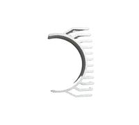 VNJUGF K1 K1 K1C 36 Motor Heat Sink All Metal Fasting Heat Dissipation 3D Printer Parts K1/K1C/K1 wanglan(Silver,1pcs)