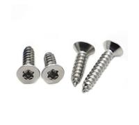 VNJUGF M2.3 5-50pcs M2.6 M3 M4 M5 M6 304 Stainless Steel Flat Countersunk Head Wood Screw M2 GB2670.2 A2-70 wanglan(12mm,M2.6 20pcs)