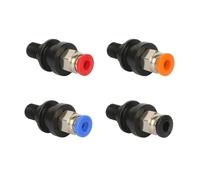 VNJUGF Pneumatic Connectors PC4-01 Remote V6 CR10 J-head MK8 1.75mm Tube 3D Printer Parts Quick Coupler Fittings Hotend Part wanglan(Bowden Orange 1pc)