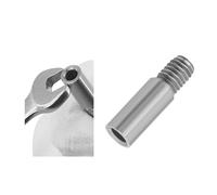 VNJUGF V6 Dual Hotend J-head Throat Bore 4.1/All Metal/With Tube 23mm/1.75mm 3D Printer Parts Extruder wanglan(Old Bore 4.1,1PCS)