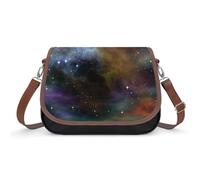 VNJVPWLQW Crossbody Bag Women Color Starry Sky Shoulder Bag Messenger Bag Handbag Purse Wallet 31x22x11cm