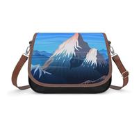 VNJVPWLQW Crossbody Bag Women Mountain Shoulder Bag Messenger Bag Handbag Purse Wallet 31x22x11cm