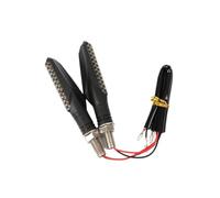 VNKJFD Turn Signals Light 12LED Motorcycle Tail Light Flasher Motorcycle LED Turn Signal Light 12V Flowing Water Blinker Sequential Static Flashing Lights