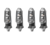 VNKJFD Turn Signals Light 12V Indicator Lamp Amber Light Blinker 8mm Motorcycle LED Turn Signal Lights Turn Signal Lamp Direction For Motorcycle