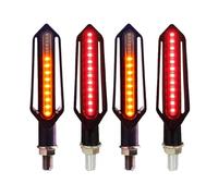 VNKJFD Turn Signals Light 24LED Motorcycle Turn Signals Motorcycle Flasher Light Built Relay Turn Signal Indicator Stop Signals Blinker Turn Signal