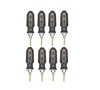 VNKJFD Turn Signals Light Motorcycle Led Turn Signals Lights Flashing Light 8mm Blinker Turn Signal Lamps 12V Moto Indicator Lamp Brake Lights