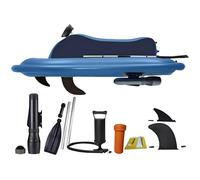 vnmudzeo 2-Person Portable Watercraft,w/Dual Safety Fins,500W 700W Brushless Motor,3-11 km/h Adjustable,35-180 min Endurance,3.5 H Quick Charge Motorboat+700Wpro16AThruster
