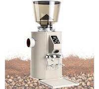 vnmudzeo Commercial Cold Brew & Espresso Ready Grinder,Automatic Coffee Bean Dosing Mill Machine,Compact French Press Coffee Grinding Device Beige