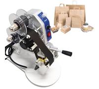 vnmudzeo Manual Hot Stamp Ribbon Coding Machine,Replaceable Copper Perm Head,Direct Heating Date Code Marking Machine,for Plastic Film Leather