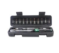 VNNHGB Bike Repair Kit 1/4'' Drive 2-24N.m Precise Double Scale Torque Wrench Set Bike Socket Spanner Bicycle Motorcycle Ratchet Repair Tool Bike Tool Kit (3 Fish)