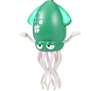 Vnnigmn Dancing Octopus Toys, Electric Automatic Crawling Octopus Toys with LED Lights Rechargeable Magic Dancing Music Squid for 1 2 3 4 5 Year Old Boy Girl (Green)