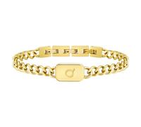 VNOX Initial Bracelet for Men Boys - Simple Mens A-Z Letter Cuban Link Chain Bracelets, Adjustable Solid Stainless Steel Jewelry Gifts for Men Dad Boyfriend, adjustable, Gold, no gemstone
