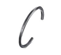VNOX Norse Viking Jewellery Bracelet for Men and Women Featuring 24 Runes from the Runic Alphabet, Mobius-Style Bracelet with a Pagan Talisman Design