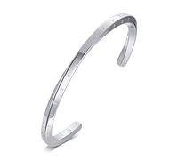 VNOX Viking Cuff Bracelet for Men - Viking Thunder Hammer Cuff Bracelets for Men Boys,Norse Mythology Warrior Symbol Bangle Amulet Talisman Jewelry, [Small] Fit 5.5-6.2" Wrist-Very Small Fit