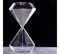 VNsdSD 5/15/30 Minutes Timer Portable Sand Large For Kids Office Classroom Kitchen Games Toothbrush Clock Gift,Creative Decorations,Birth(Green,30 minutes)