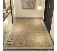 VNsdSD Indoor Door mat Entrance Rugs,Non Slip Welcome,Easy to Clean Floor Mats for Entry,Patio,High Traffic Areas(E,100x120cm)